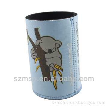 neoprene pen bag, koala panda printing thick soft pen bottle, pen organizor